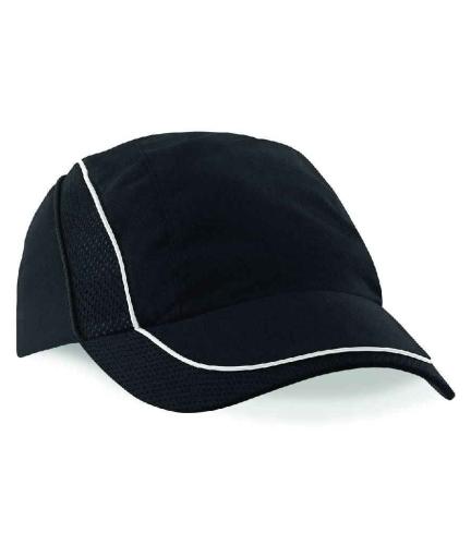 Beechfield Coolmax� Flow Mesh Cap - BLK - ONE